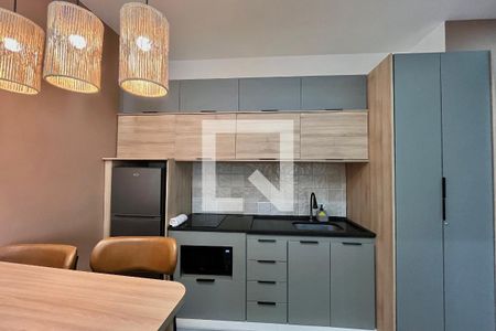 Cozinha de apartamento à venda com 1 quarto, 32m² em Copacabana, Rio de Janeiro