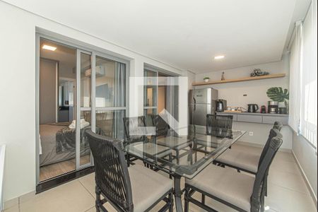 Varanda de apartamento para alugar com 1 quarto, 36m² em Jardim das Acacias, São Paulo