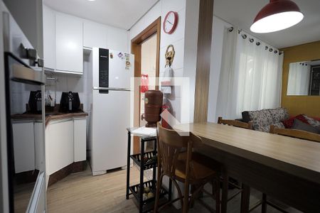 Cozinha de apartamento à venda com 2 quartos, 72m² em Parque das Nações, Santo André