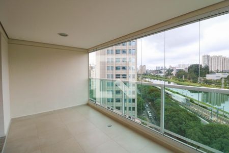 Varanda de apartamento para alugar com 2 quartos, 111m² em Brooklin, São Paulo