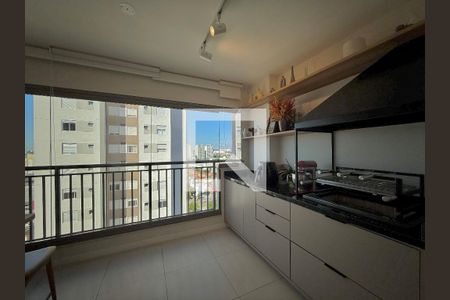 Varanda de apartamento à venda com 2 quartos, 69m² em Jardim Caravelas, São Paulo