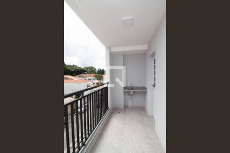 Varanda da Sala de apartamento para alugar com 2 quartos, 50m² em Vila Iris, Guarulhos