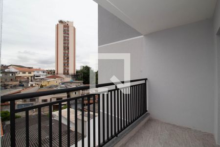 Varanda da Sala de apartamento para alugar com 2 quartos, 50m² em Vila Iris, Guarulhos