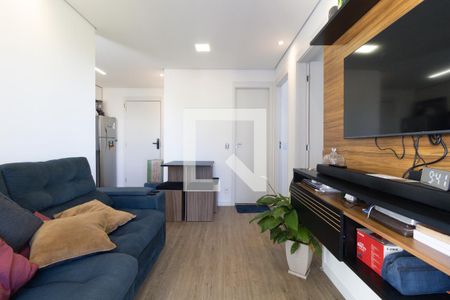 Sala de apartamento à venda com 2 quartos, 37m² em Jardim Imperador (zona Sul), São Paulo