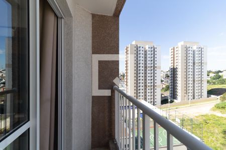 Varanda da Sala de apartamento à venda com 2 quartos, 37m² em Jardim Imperador (zona Sul), São Paulo