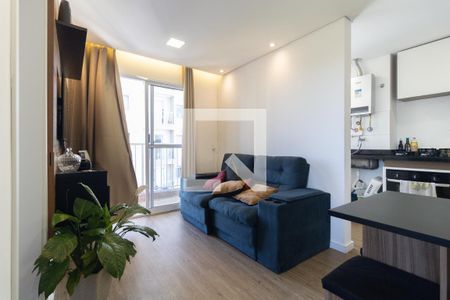 Sala de apartamento à venda com 2 quartos, 37m² em Jardim Imperador (zona Sul), São Paulo