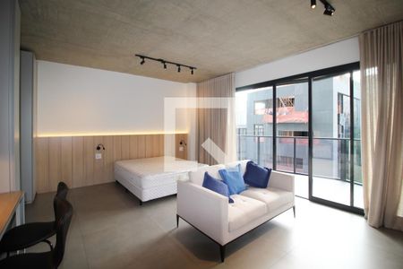 Suíte de kitnet/studio para alugar com 1 quarto, 57m² em Vila Olímpia, São Paulo