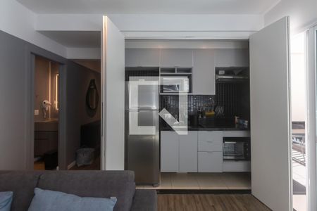 Cozinha de apartamento para alugar com 1 quarto, 42m² em Vila Olímpia, São Paulo