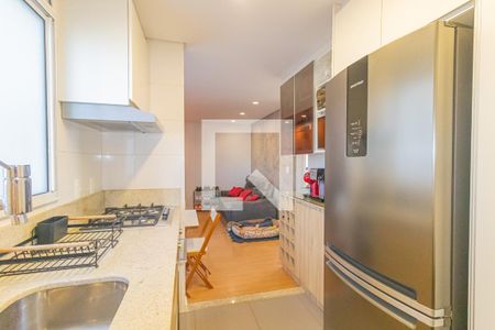 Sala/Cozinha de apartamento para alugar com 2 quartos, 44m² em Igara, Canoas