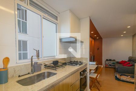 Sala/Cozinha de apartamento para alugar com 2 quartos, 44m² em Igara, Canoas