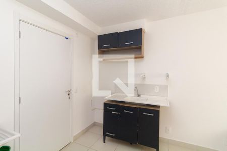 Sala/Cozinha de apartamento para alugar com 2 quartos, 36m² em Vila Nova Curuca, São Paulo
