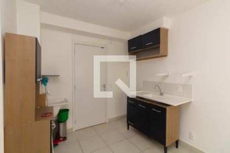 Sala/Cozinha de apartamento para alugar com 2 quartos, 36m² em Vila Nova Curuca, São Paulo
