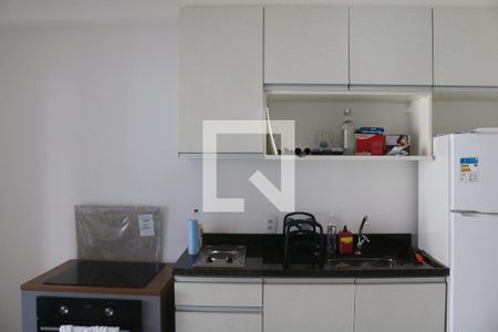 Sala e Cozinha Integrada de apartamento para alugar com 1 quarto, 38m² em Barra Funda, São Paulo