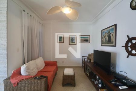 Sala de apartamento para alugar com 3 quartos, 121m² em Jardim Asturias, Guarujá