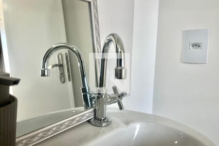 Banheiro da Suíte de apartamento para alugar com 1 quarto, 25m² em Jardim Oriental, São Paulo