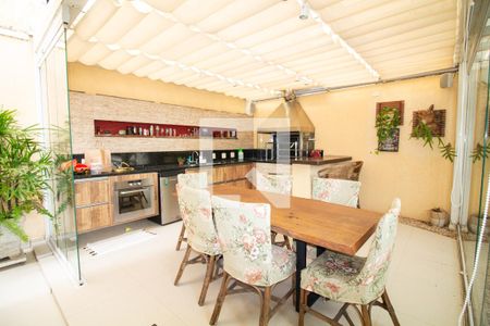 Churrasqueira de casa de condomínio à venda com 4 quartos, 230m² em Brooklin, São Paulo