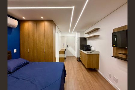 Quarto de apartamento para alugar com 1 quarto, 25m² em Santo Amaro, São Paulo