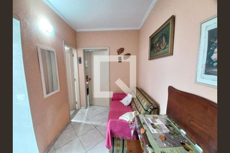 Sala de apartamento para alugar com 1 quarto, 35m² em Centro, São Vicente