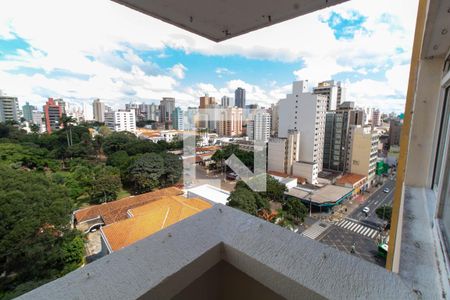 VISTA DA SACADA de apartamento à venda com 3 quartos, 101m² em Centro, Campinas