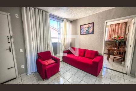 Sala de apartamento à venda com 2 quartos, 55m² em Jardim Novo Jau, São Paulo