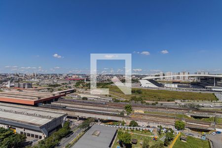 Vista Varanda e Área de Serviço  de apartamento para alugar com 2 quartos, 42m² em Vila Campanela, São Paulo