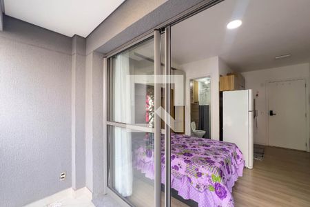 Varanda de kitnet/studio para alugar com 1 quarto, 27m² em Liberdade, São Paulo