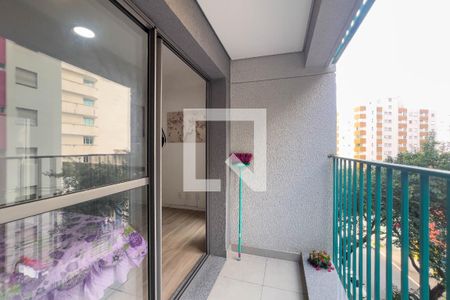 Varanda de kitnet/studio para alugar com 1 quarto, 27m² em Liberdade, São Paulo