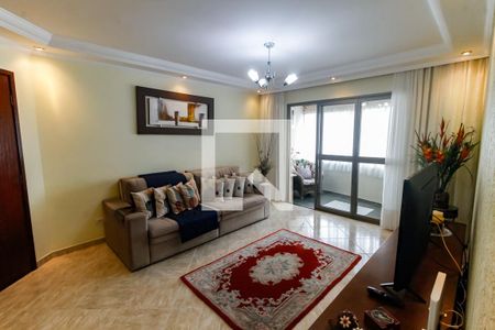 Sala 1 de apartamento à venda com 3 quartos, 112m² em Chácara Agrindus, Taboão da Serra