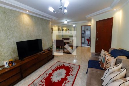 Sala 1 de apartamento à venda com 3 quartos, 112m² em Chácara Agrindus, Taboão da Serra