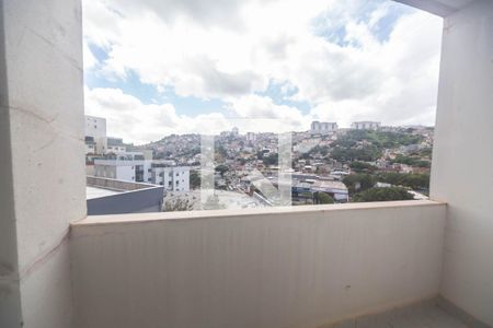 varanda sala de apartamento à venda com 2 quartos, 70m² em Estoril, Belo Horizonte