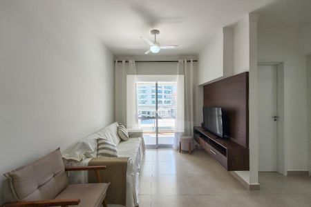 Sala de apartamento para alugar com 2 quartos, 70m² em Vila Caiçara, Praia Grande