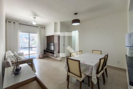 Sala de apartamento para alugar com 2 quartos, 70m² em Vila Caiçara, Praia Grande