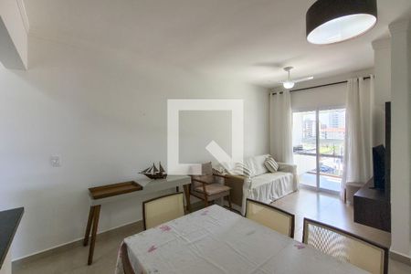 Sala de apartamento para alugar com 2 quartos, 70m² em Vila Caiçara, Praia Grande