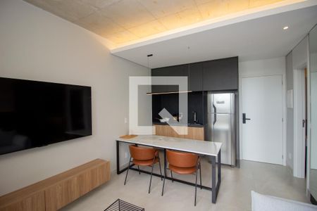 Cozinha de kitnet/studio à venda com 1 quarto, 35m² em Brasiléia, Betim