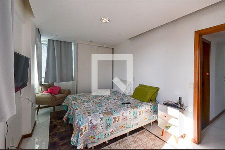 Suíte de apartamento à venda com 3 quartos, 75m² em União, Belo Horizonte