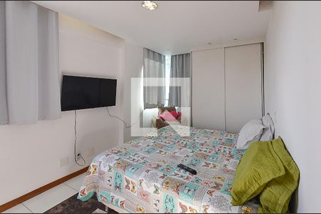 Suíte de apartamento à venda com 3 quartos, 75m² em União, Belo Horizonte