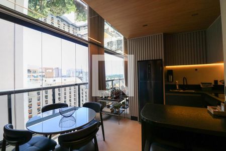 Sala / Cozinha de apartamento à venda com 2 quartos, 44m² em Nova Piraju, São Paulo
