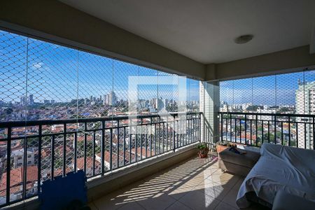 Varanda de apartamento para alugar com 3 quartos, 104m² em Jardim Monte Kemel, São Paulo