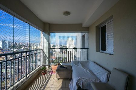 Varanda de apartamento para alugar com 3 quartos, 104m² em Jardim Monte Kemel, São Paulo