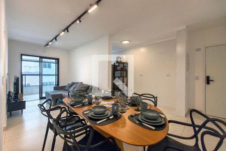 Sala de apartamento para alugar com 2 quartos, 69m² em Maracanã, Praia Grande