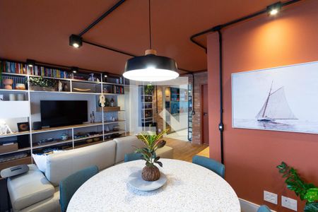 Sala de apartamento à venda com 2 quartos, 83m² em Indianópolis, São Paulo