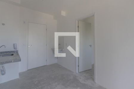 Cozinha e Área de Serviço de kitnet/studio para alugar com 1 quarto, 24m² em Vila Olímpia, São Paulo