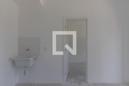 Cozinha e Área de Serviço de kitnet/studio para alugar com 1 quarto, 24m² em Vila Olímpia, São Paulo