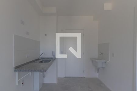 Cozinha e Área de Serviço de kitnet/studio para alugar com 1 quarto, 24m² em Vila Olímpia, São Paulo