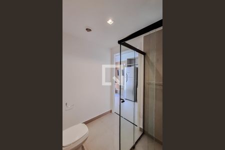 Banheiro de kitnet/studio para alugar com 1 quarto, 24m² em Vila Mariana, São Paulo