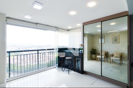 Varanda da Sala de apartamento para alugar com 3 quartos, 100m² em Jardim Flor da Montanha, Guarulhos
