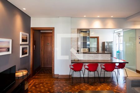 Sala de apartamento para alugar com 2 quartos, 90m² em Paraíso, São Paulo