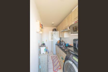 Cozinha e Área de Serviço de apartamento à venda com 2 quartos, 43m² em Estância Velha, Canoas