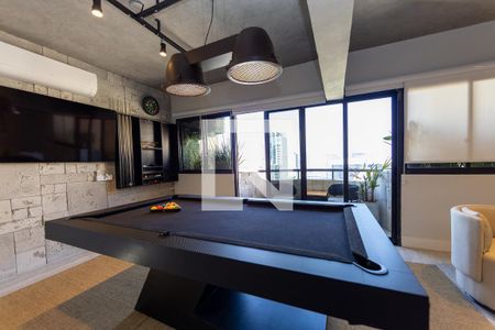 Sala_Cozinha - Conjugada de apartamento para alugar com 2 quartos, 128m² em Alphaville Industrial, Barueri