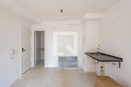 Sala de apartamento à venda com 1 quarto, 28m² em Vila Gumercindo, São Paulo